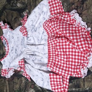 Farm dress for toddler 2t